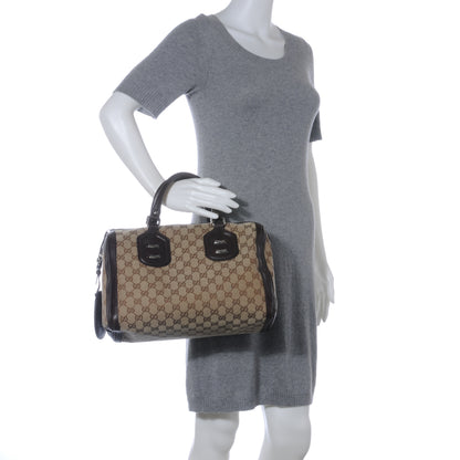 Gucci Monogram Techno Tag Medium Boston Ebony 2 of 9