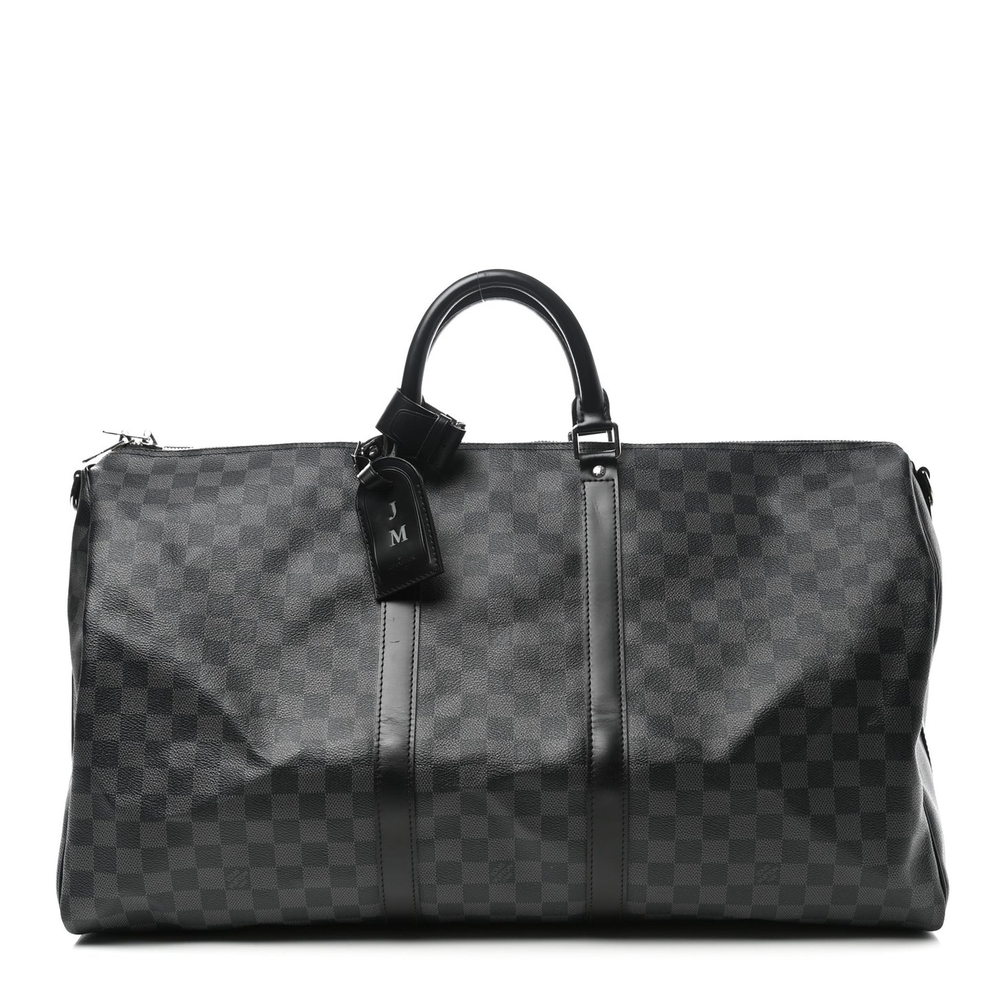 Damier Graphite Keepall Bandouliere 55