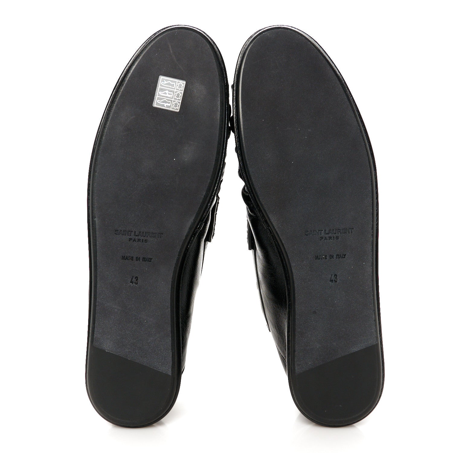 Saint Laurent Calfskin Le Loafer Foldable Mens Penny Slippers 43 Black 6 of 10