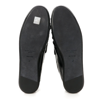 Saint Laurent Calfskin Le Loafer Foldable Mens Penny Slippers 43 Black 6 of 10