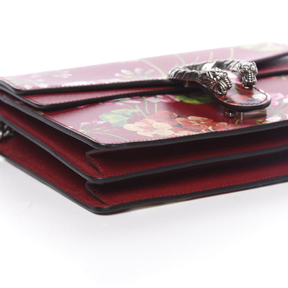 Gucci Calfskin Blooms Print Medium Dionysus Shoulder Bag Romantic Cherry Multicolor 8 of 10