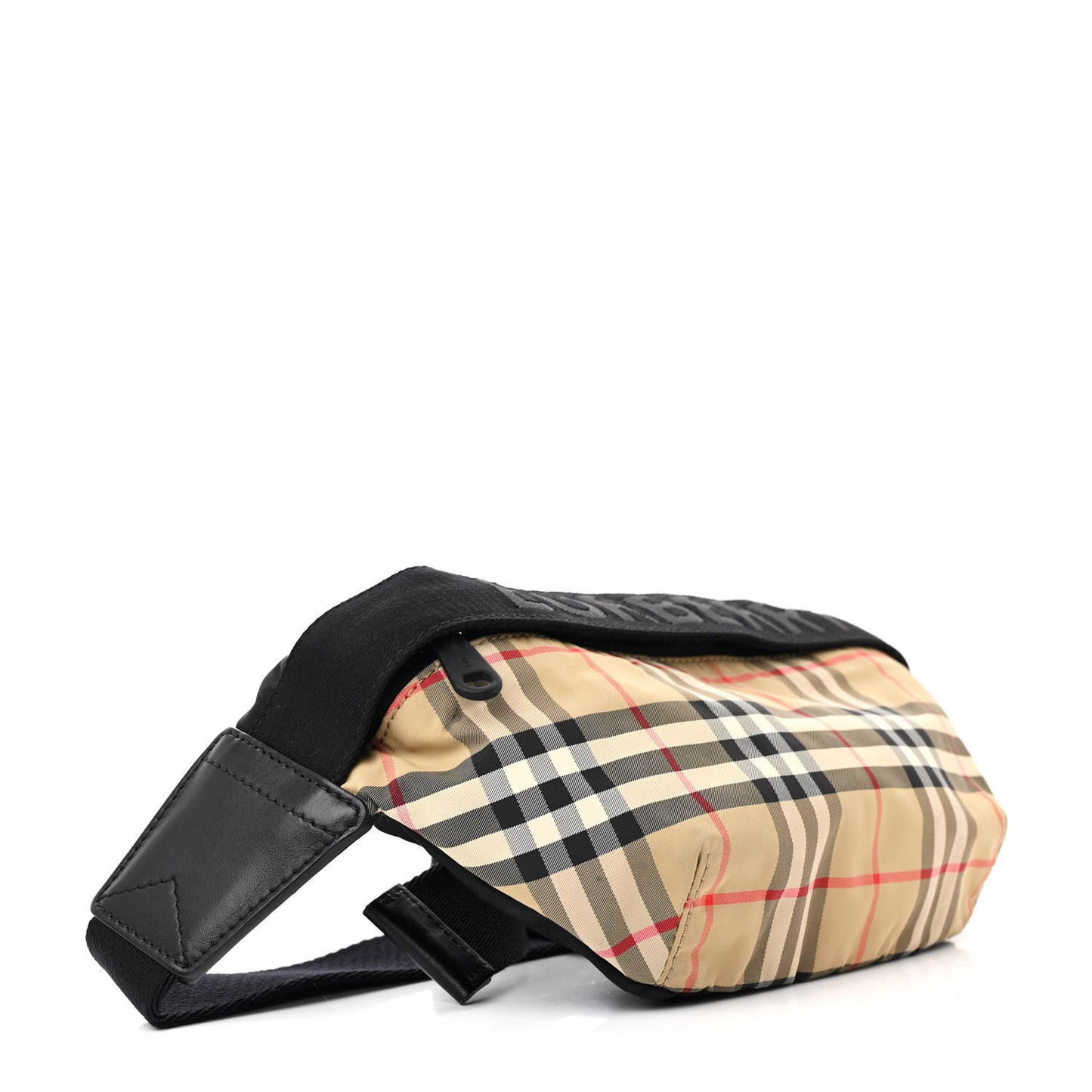 Nylon Vintage Check Sonny Bum Bag Archive Beige Black