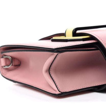 Prada City Calf Plex Ribbon Bag Pesco Giallo 6 of 9