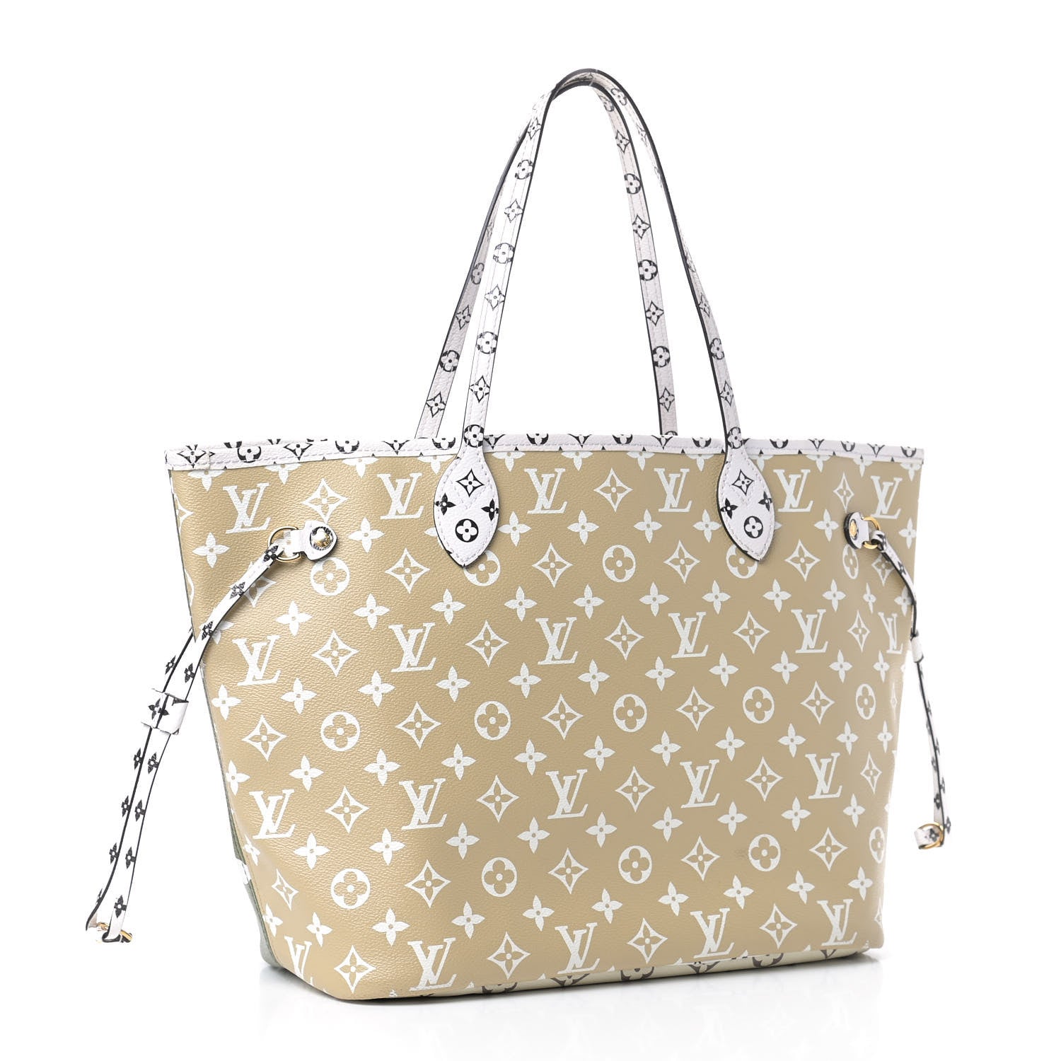 Louis Vuitton Monogram Giant Neverfull MM Kaki 3 of 8