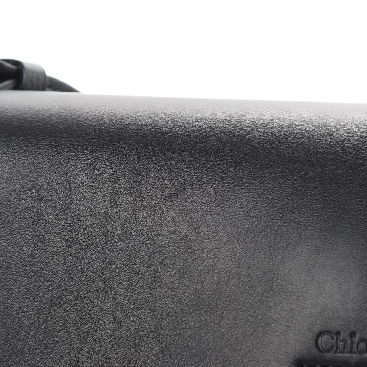 Calfskin Small Faye Shoulder Bag Black