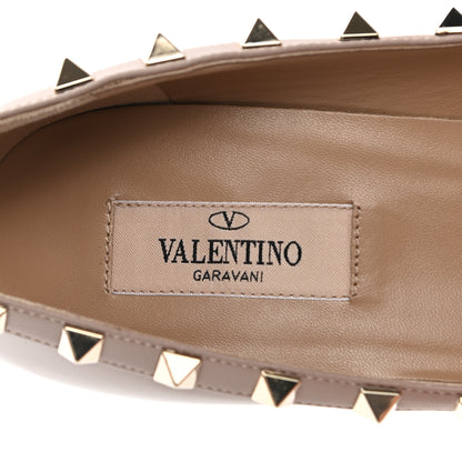 Valentino Garavani Patent Rockstud 100mm Pumps 36.5 Poudre 7 of 9