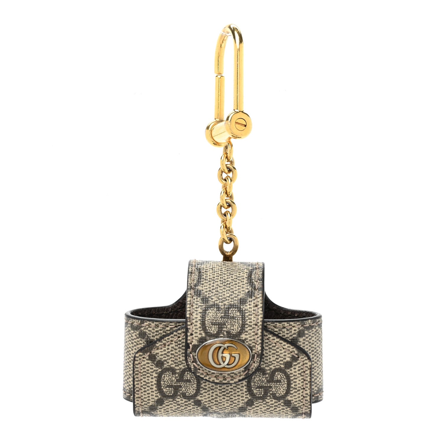 Gucci GG Supreme Monogram Ophidia AirPods Pro Case 1 of 9