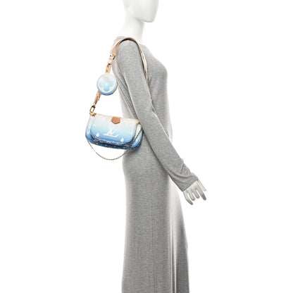 Louis Vuitton Monogram Giant By The Pool Multi Pochette Accessories Blue Blue 2 of 10