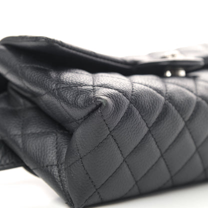 Chanel Grained Calfskin Quilted 2.55 Reissue Flap Belt Bag Clutch Black 5 of 5