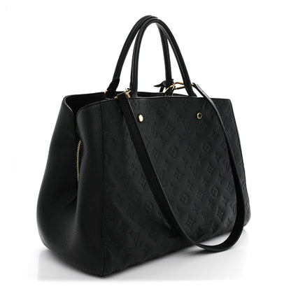 Louis Vuitton Empreinte Montaigne GM  Black 3 of 10