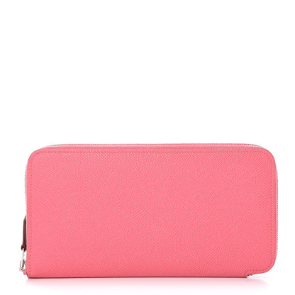 Hermes Epsom Silk'In Wallet Rose Azalee 1 of 8
