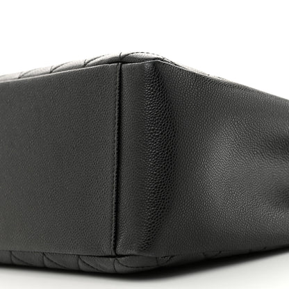 Chanel Caviar Quilted Grand Shopping Tote GST Black 11 of 13