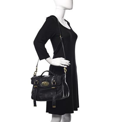 Mulberry Soft Buffalo Medium Alexa Black 2 of 9