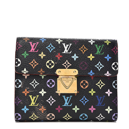 Louis Vuitton Monogram Multicolor Koala Wallet Black 1 of 10