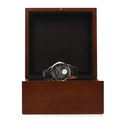 Hermes Titanium Alligator 39.5mm Slim D'Hermes Automatic Watch Noir 5 of 5