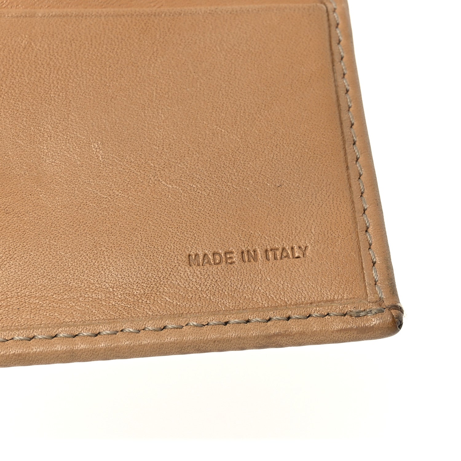 Fendi Zucchino Vitello Continental Wallet Beige 6 of 10