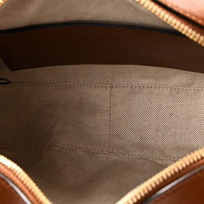 Gucci Calfskin GG Matelasse Shoulder Bag Peanut Brown Natural 5 of 9