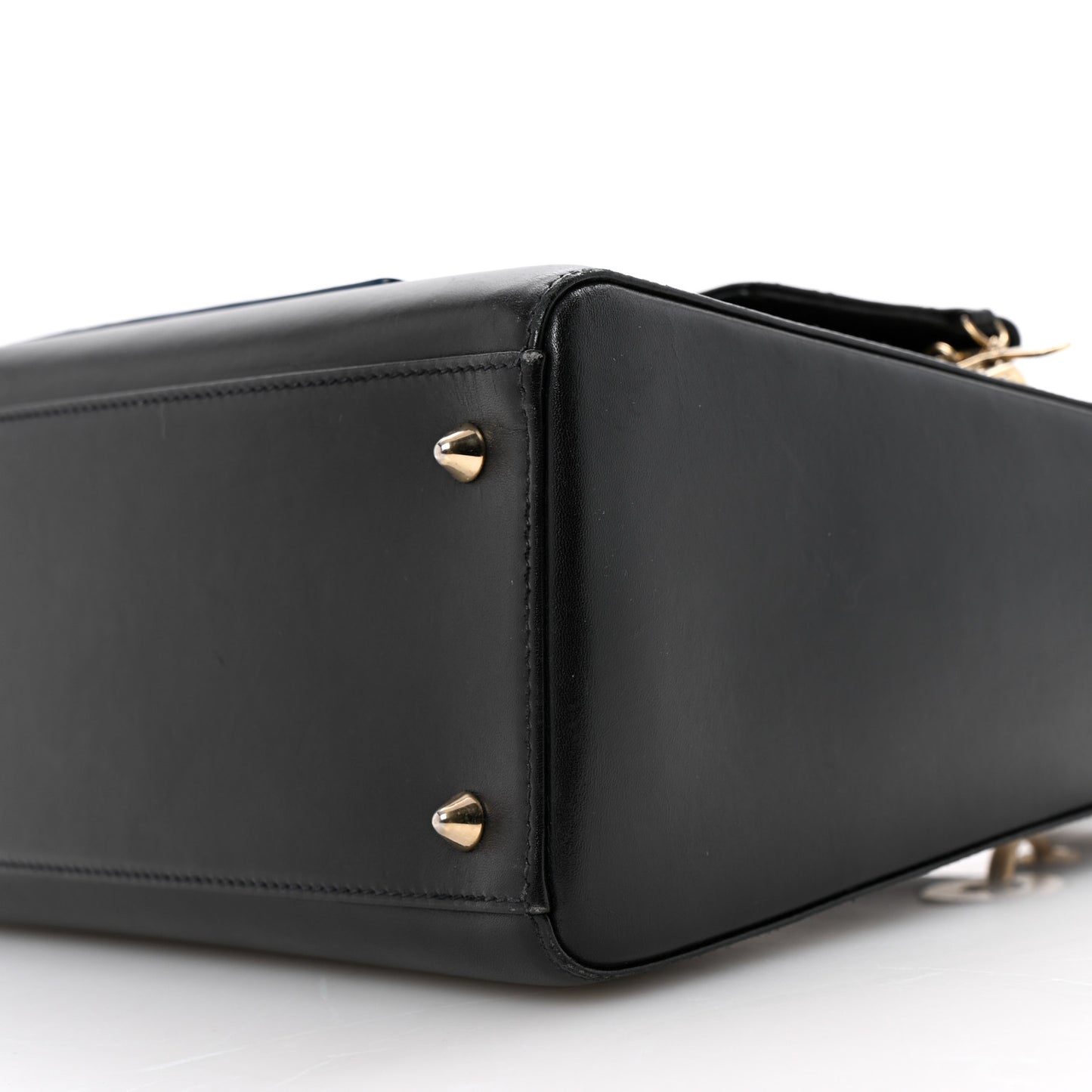 Calfskin Pockets Medium Lady Dior Blue