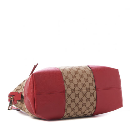 Gucci Monogram Medium Bree Shoulder Bag Red 4 of 9
