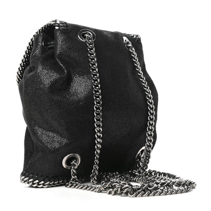 Stella McCartney Shaggy Deer Mini Rucksack Backpack Black 3 of 8