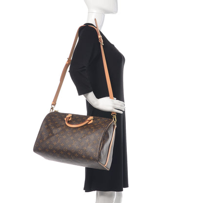 Louis Vuitton Monogram Speedy Bandouliere 35 2 of 12