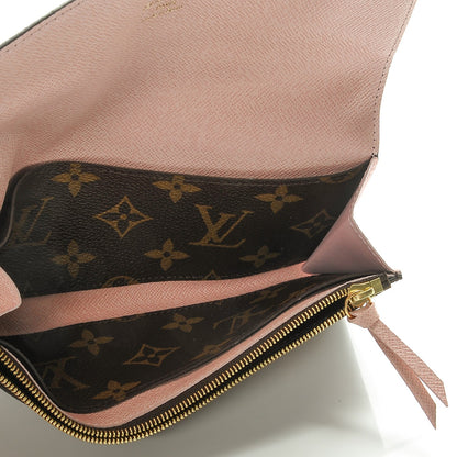 Louis Vuitton Monogram Emilie Wallet Rose Ballerine 5 of 7