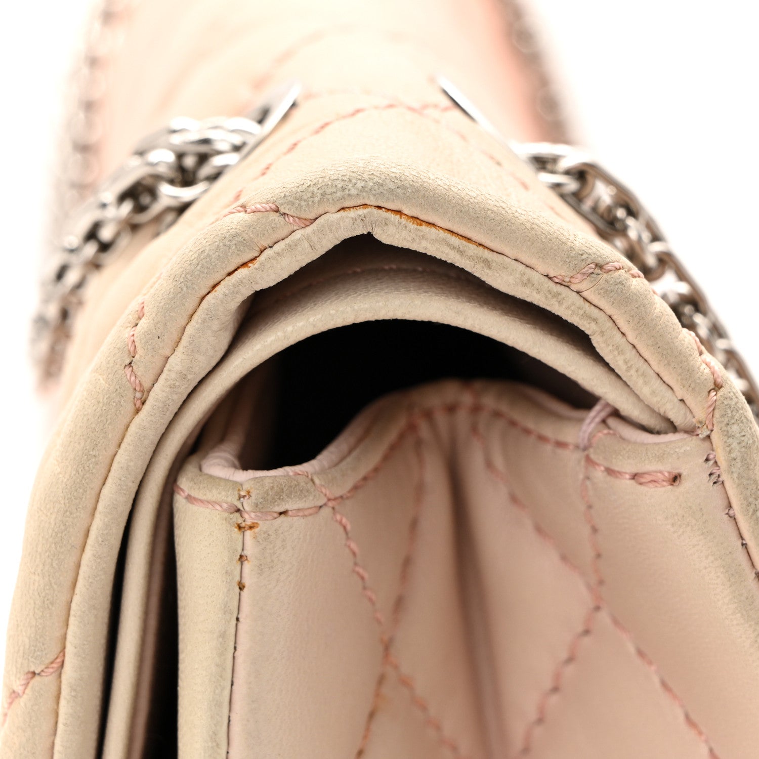 Chanel Lambskin Degrade Quilted 2.55 Reissue 227 Flap Light Pink 11 of 14