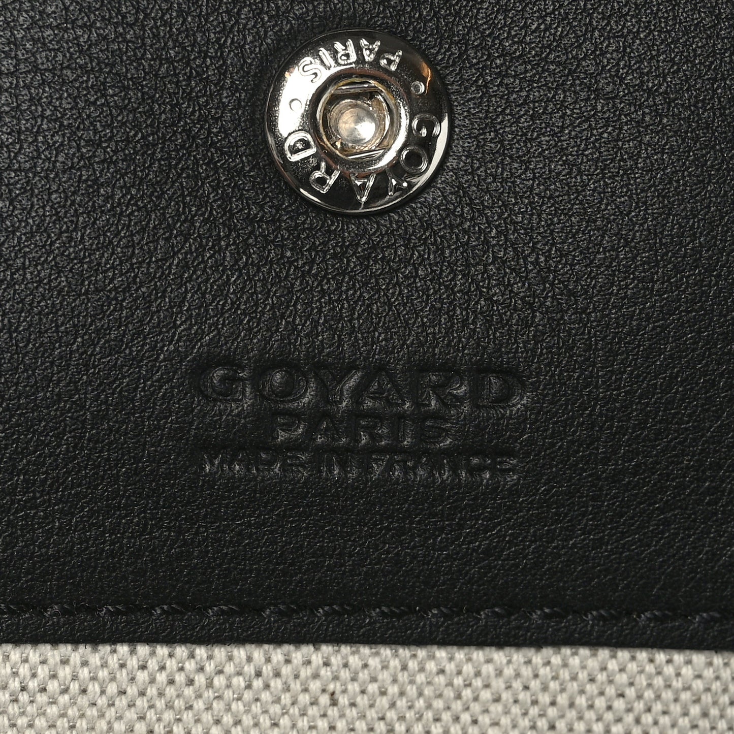 Goyardine Reversible Anjou PM Black