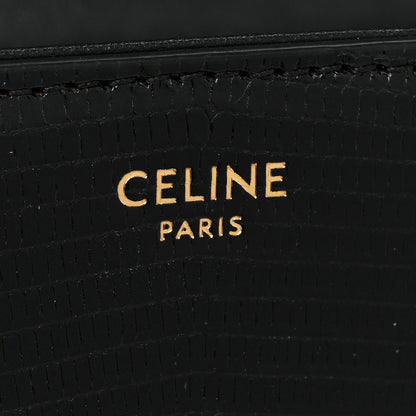 Celine Lizard Teen Triomphe Black 6 of 8