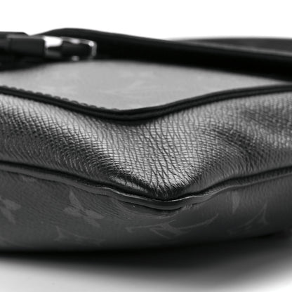 Louis Vuitton Taigarama Outdoor Flap Messenger Black 9 of 9