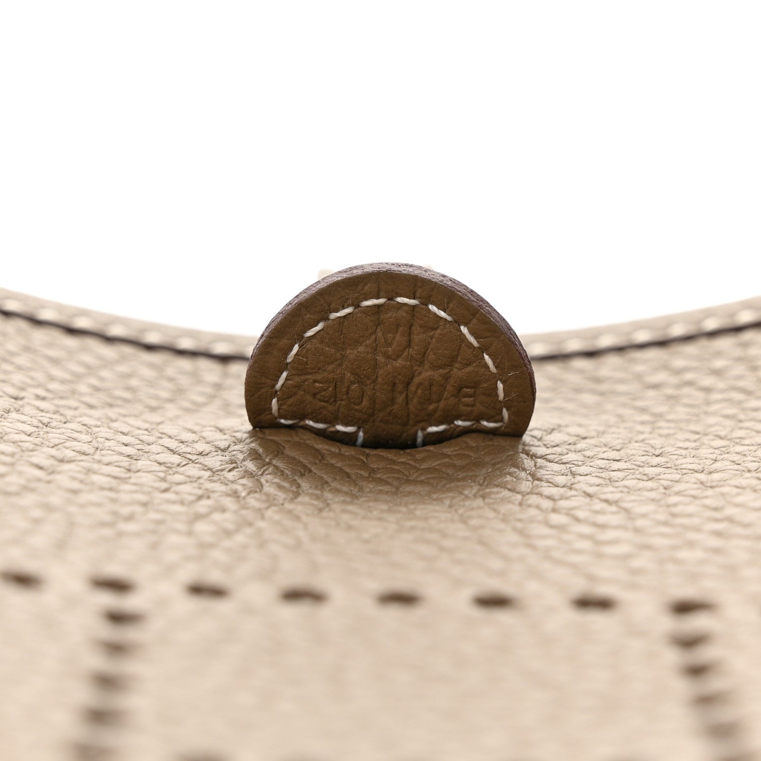 Hermes Taurillon Clemence Amazone Evelyne TPM Etoupe Bleu Indigo 7 of 10