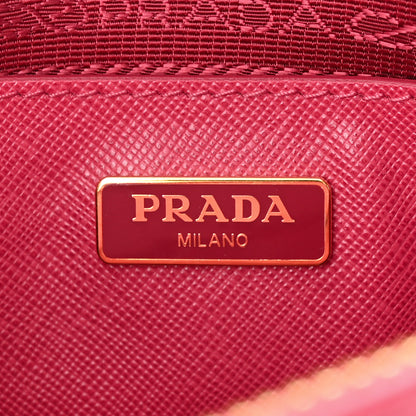 Prada Saffiano Lux Mini Promenade Tote Fuxia 6 of 11