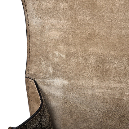 Gucci GG Supreme Monogram Medium Dionysus Shoulder Bag Taupe 10 of 12