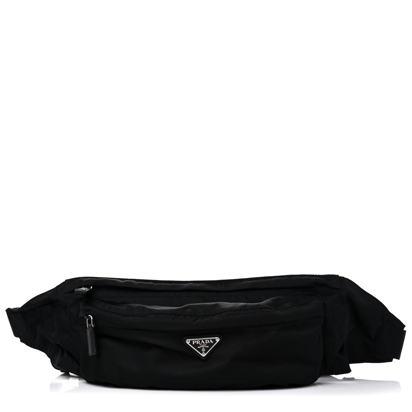 Tessuto Nylon Montagna Belt Bag Black