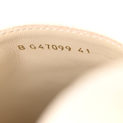 Chanel Cotton Lambskin Logo CC Espadrilles 41 Beige 9 of 10