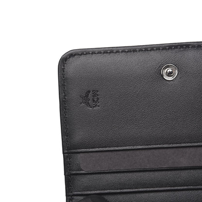 MCM Metallic Visetos Rabbit Zip Around Wallet Silver 6 of 8