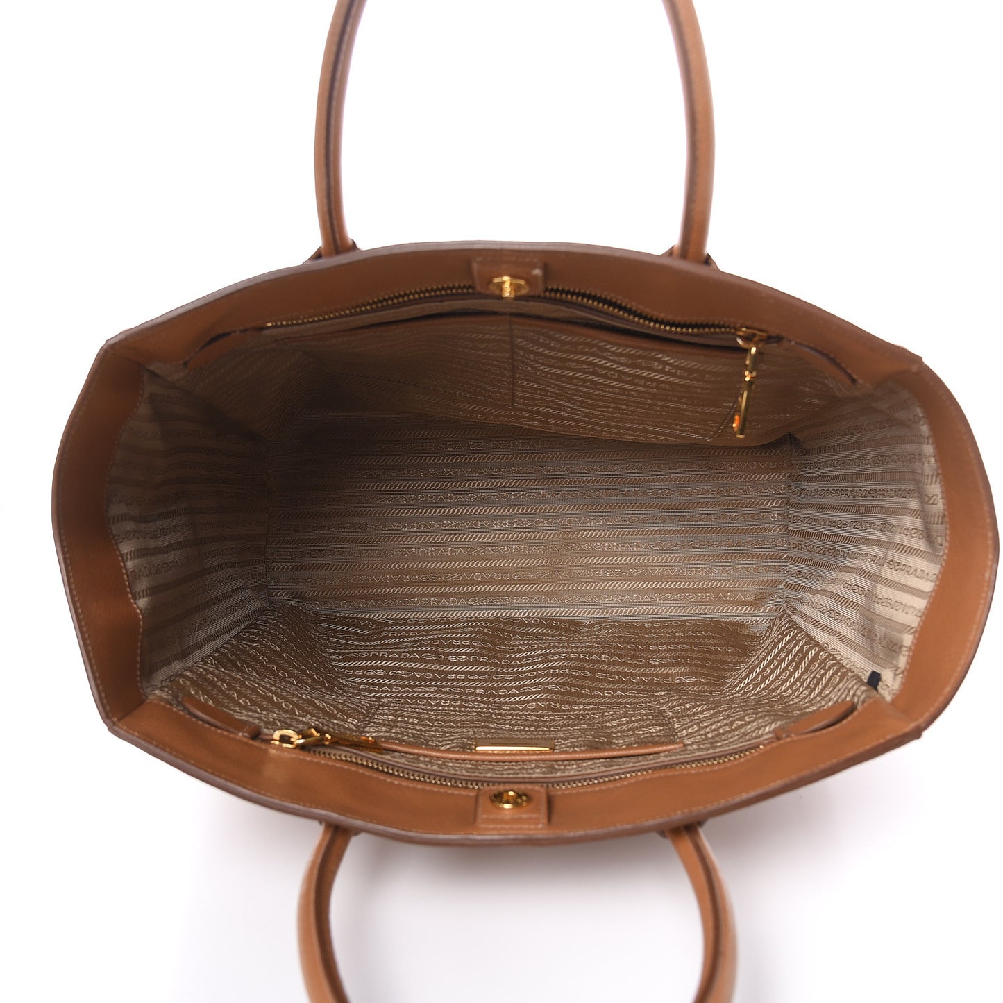 Saffiano Tote Caramel