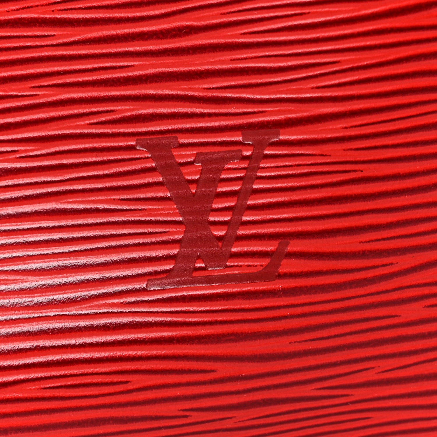 Louis Vuitton Epi Speedy 25 Castillan Red 7 of 9