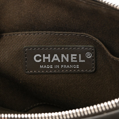 Chanel Lambskin Quilted Crossbody Dark Khaki 6 of 14