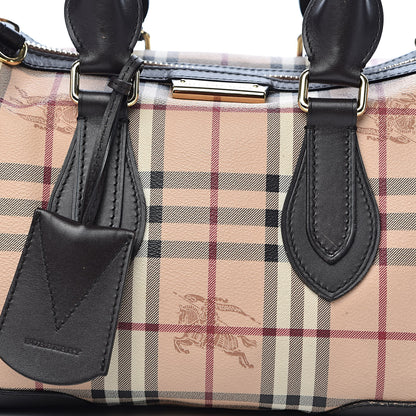Burberry Haymarket Check Small Gladstone Chocolate 24 of 24