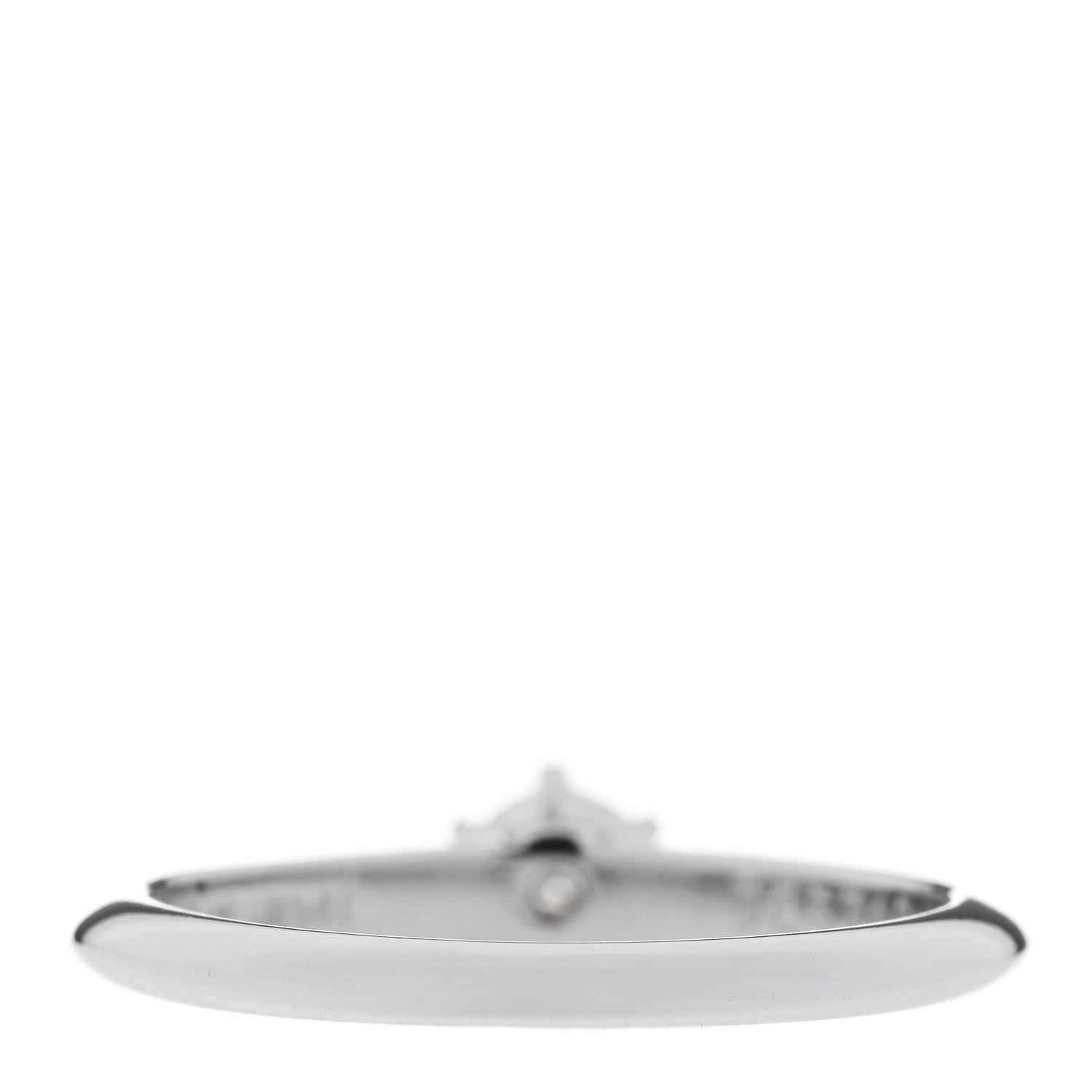 Tiffany Platinum Diamond .28ct Solitaire Engagement Ring 51 5.75 3 of 7