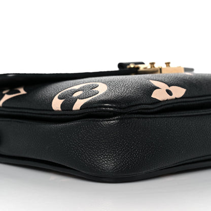 Louis Vuitton Empreinte Monogram Giant Pochette Metis Black Beige 7 of 8