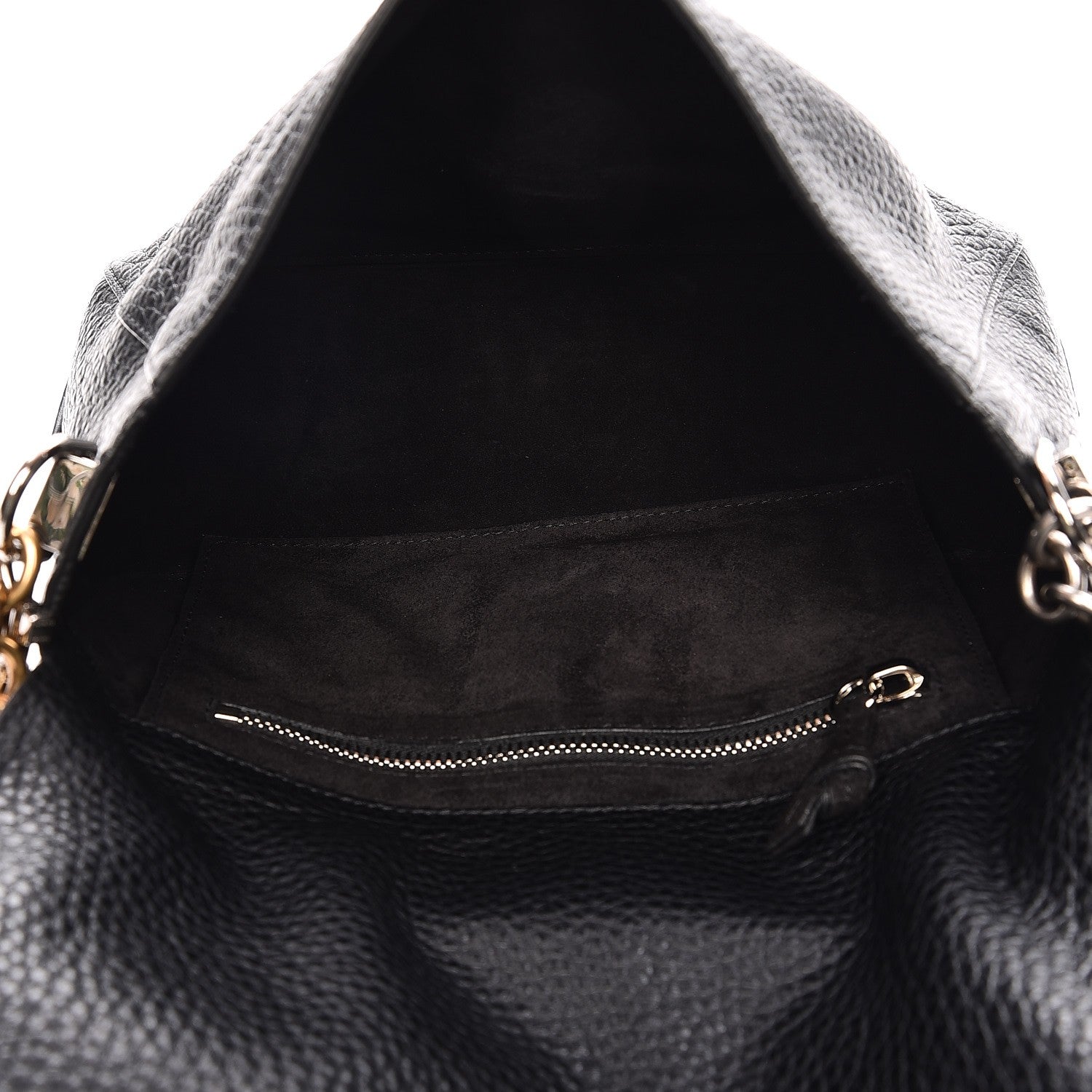 Proenza Schouler Pebbled Calfskin Small Courier Black 5 of 11