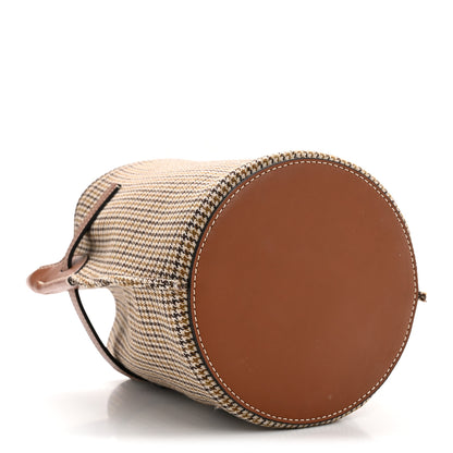 Celine Smooth Calfskin Tweed Nano Big Bag Bucket Tan 4 of 12