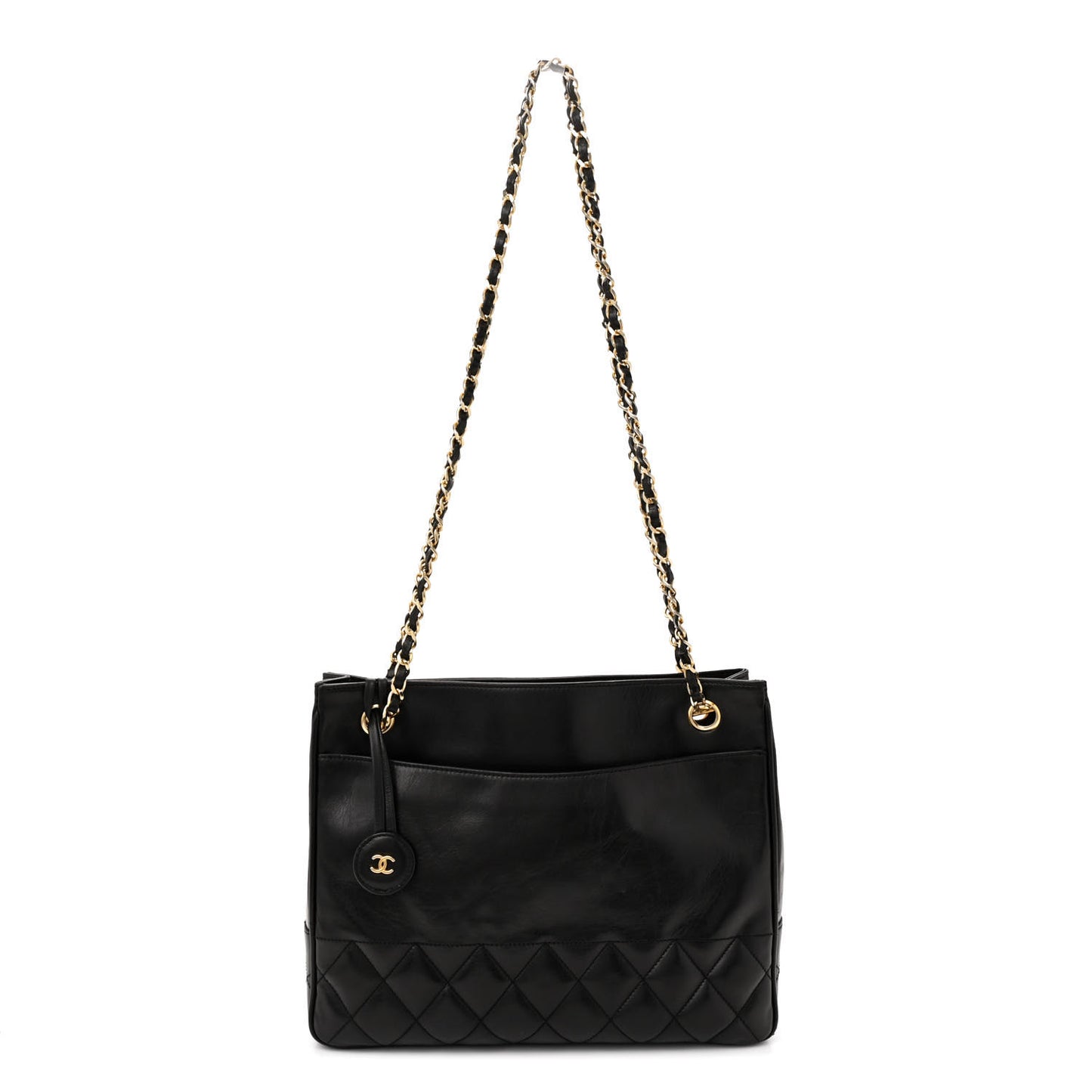 Lambskin Quilted Shoulder Bag