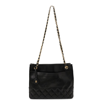 Chanel Lambskin Quilted Shoulder Bag 1 of 12
