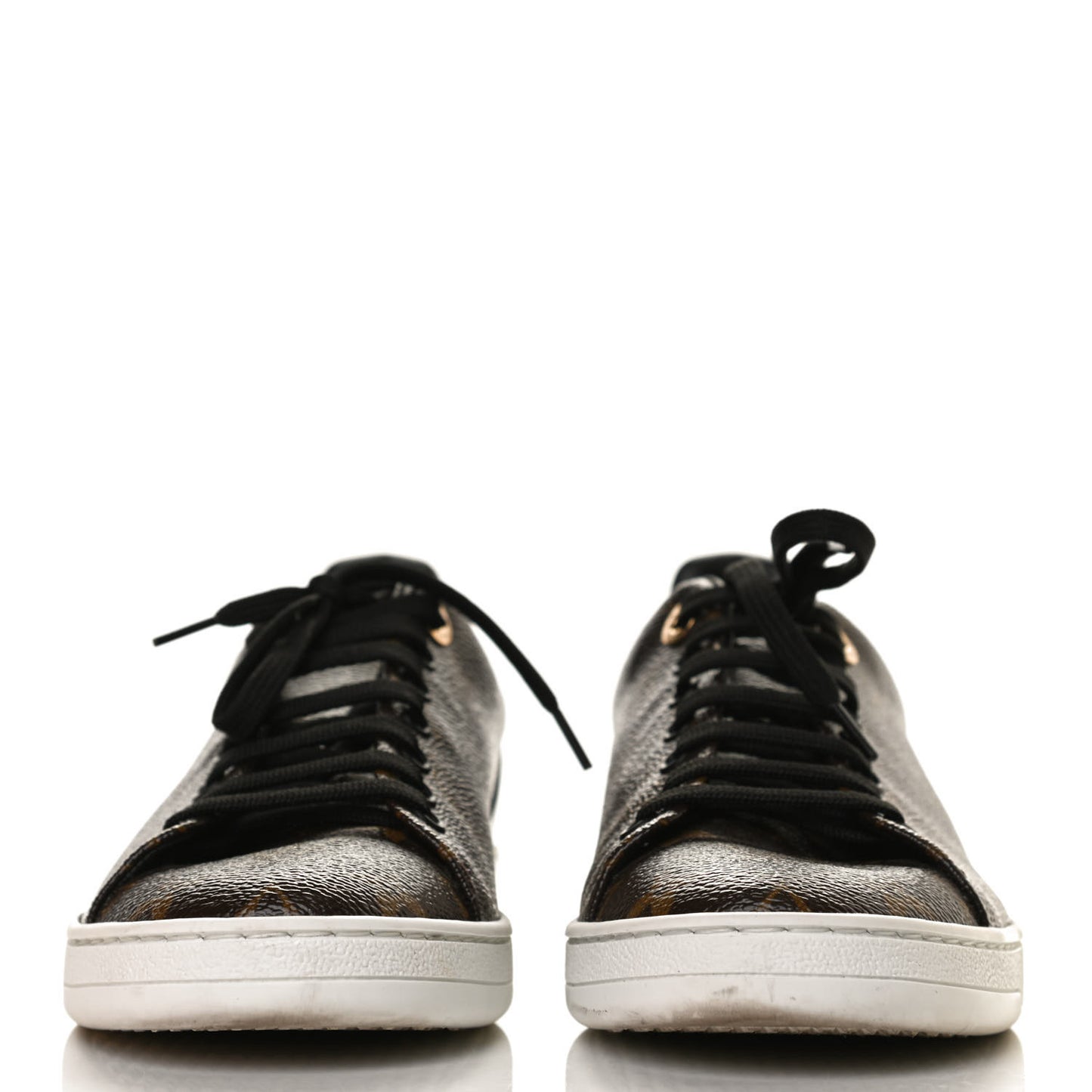 Patent Monogram Frontrow Sneakers 39
