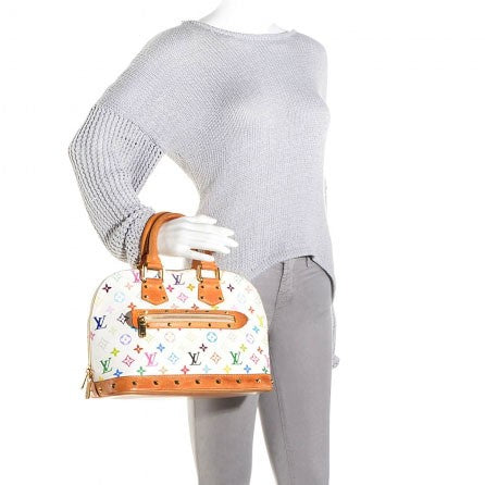 Monogram Multicolor Alma White