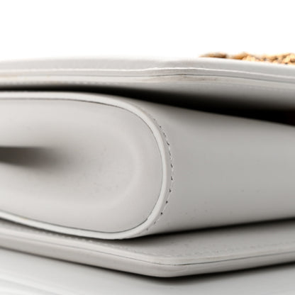 Dolce & Gabbana Lambskin Medium Devotion Crossbody Bag White 10 of 13