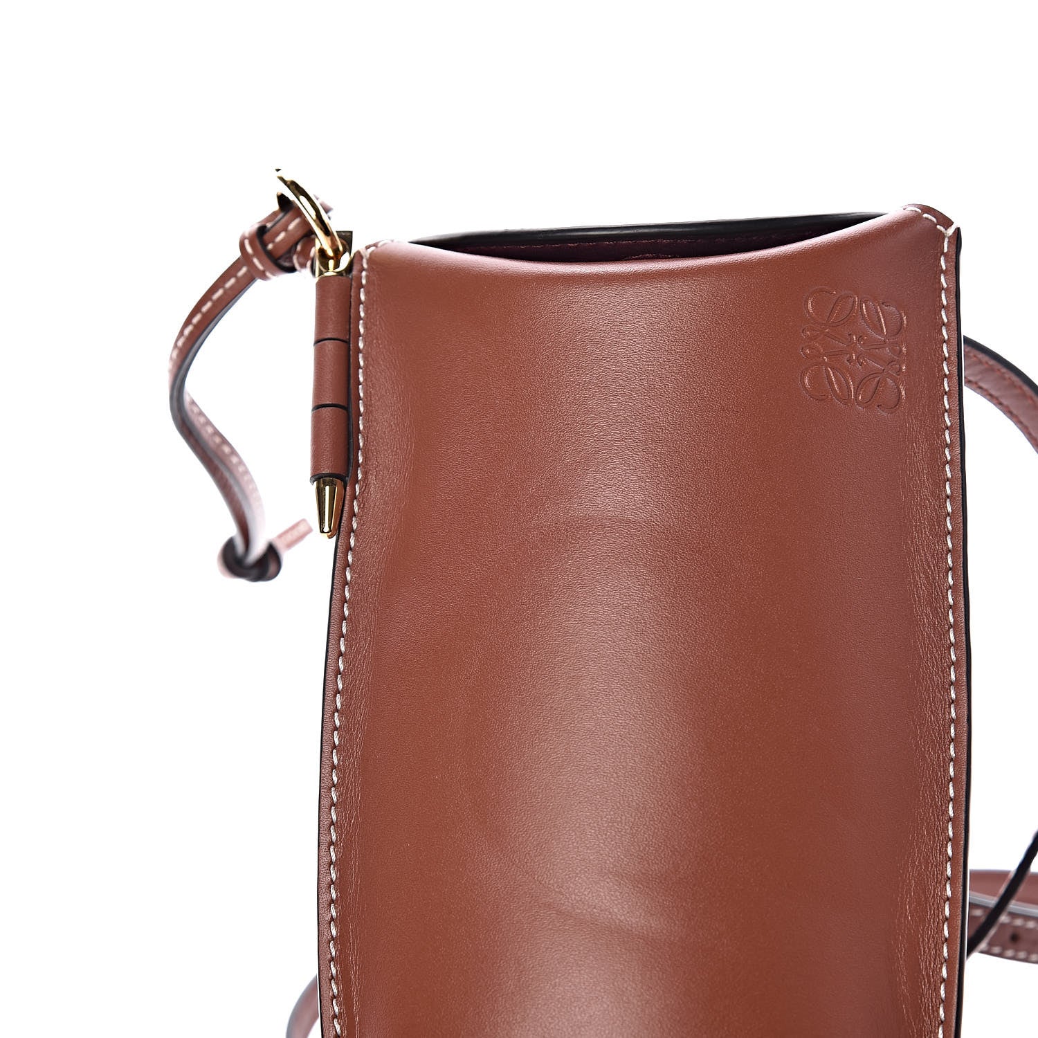 Loewe Smooth Calfskin Gate Pocket Rust 10 of 11